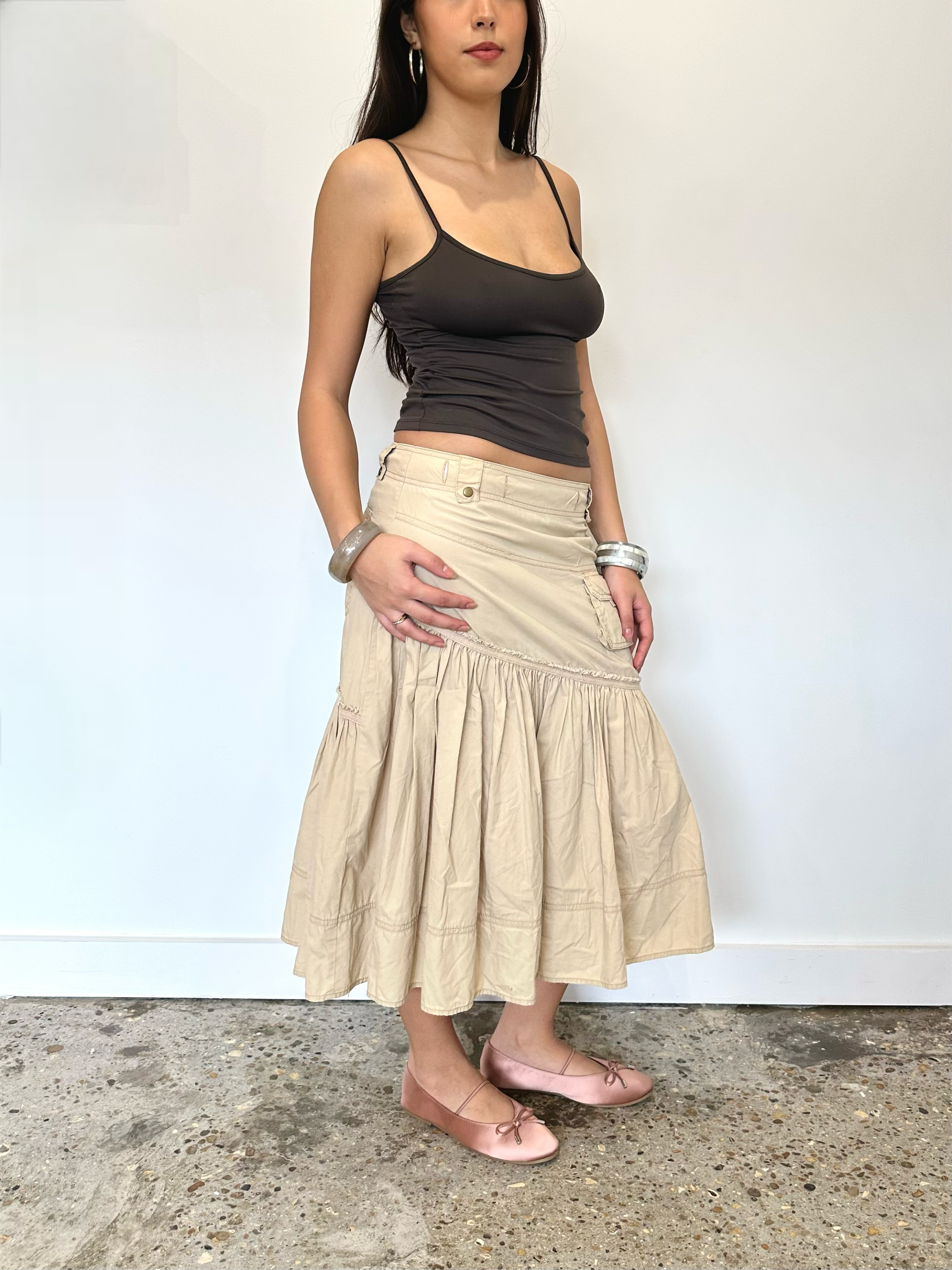 boho skirt — size s