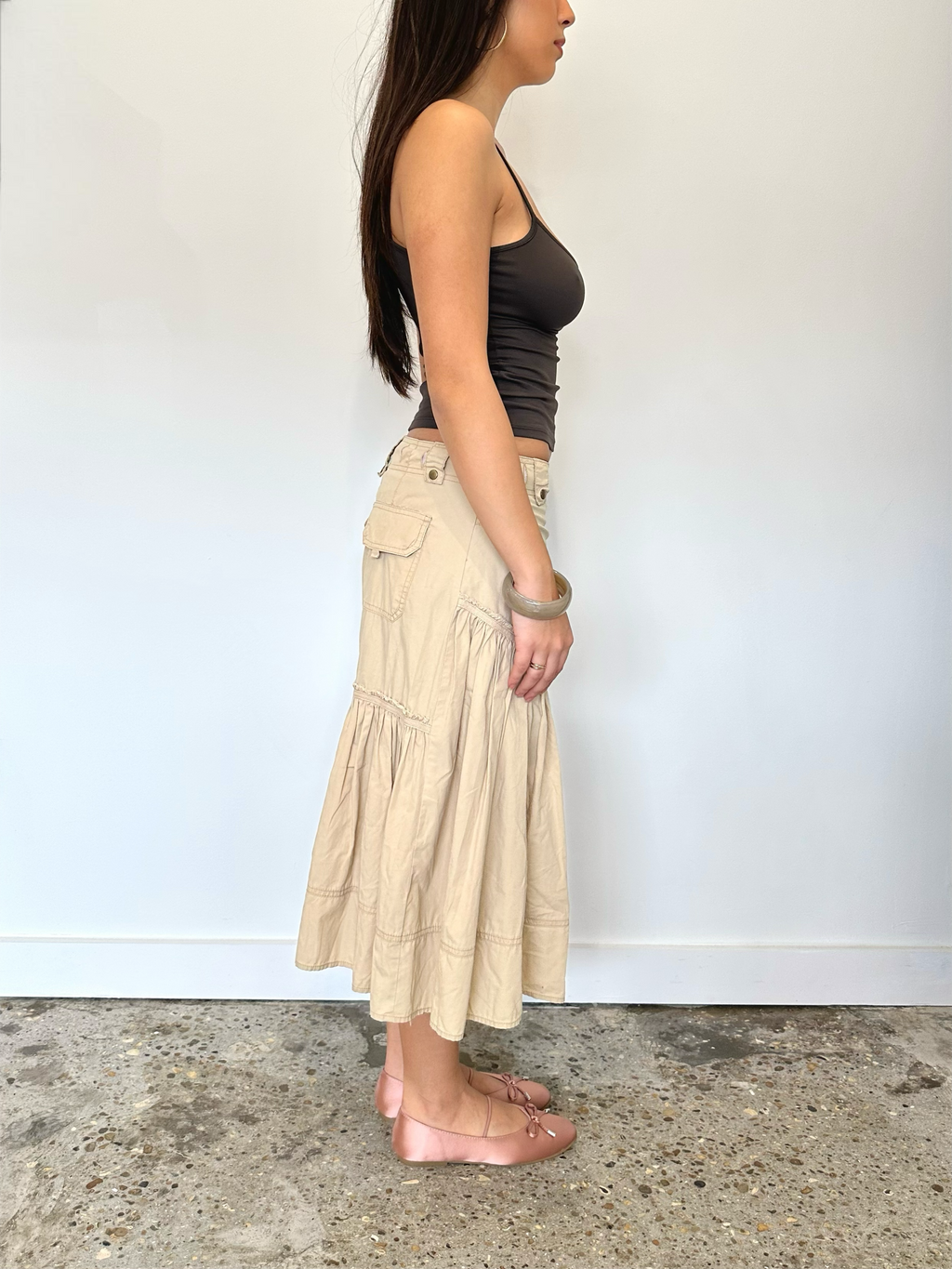 boho skirt — size s