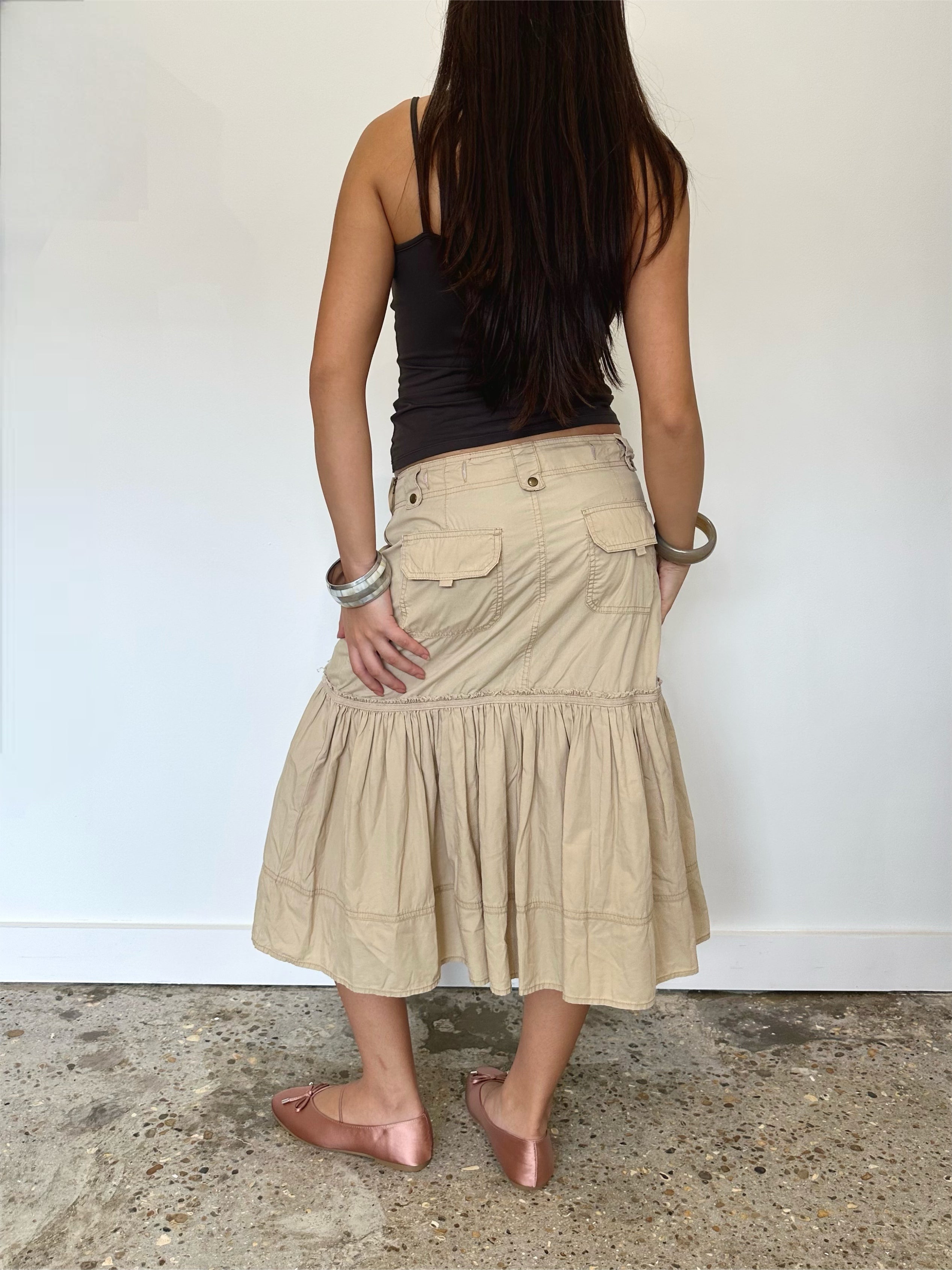 boho skirt — size s