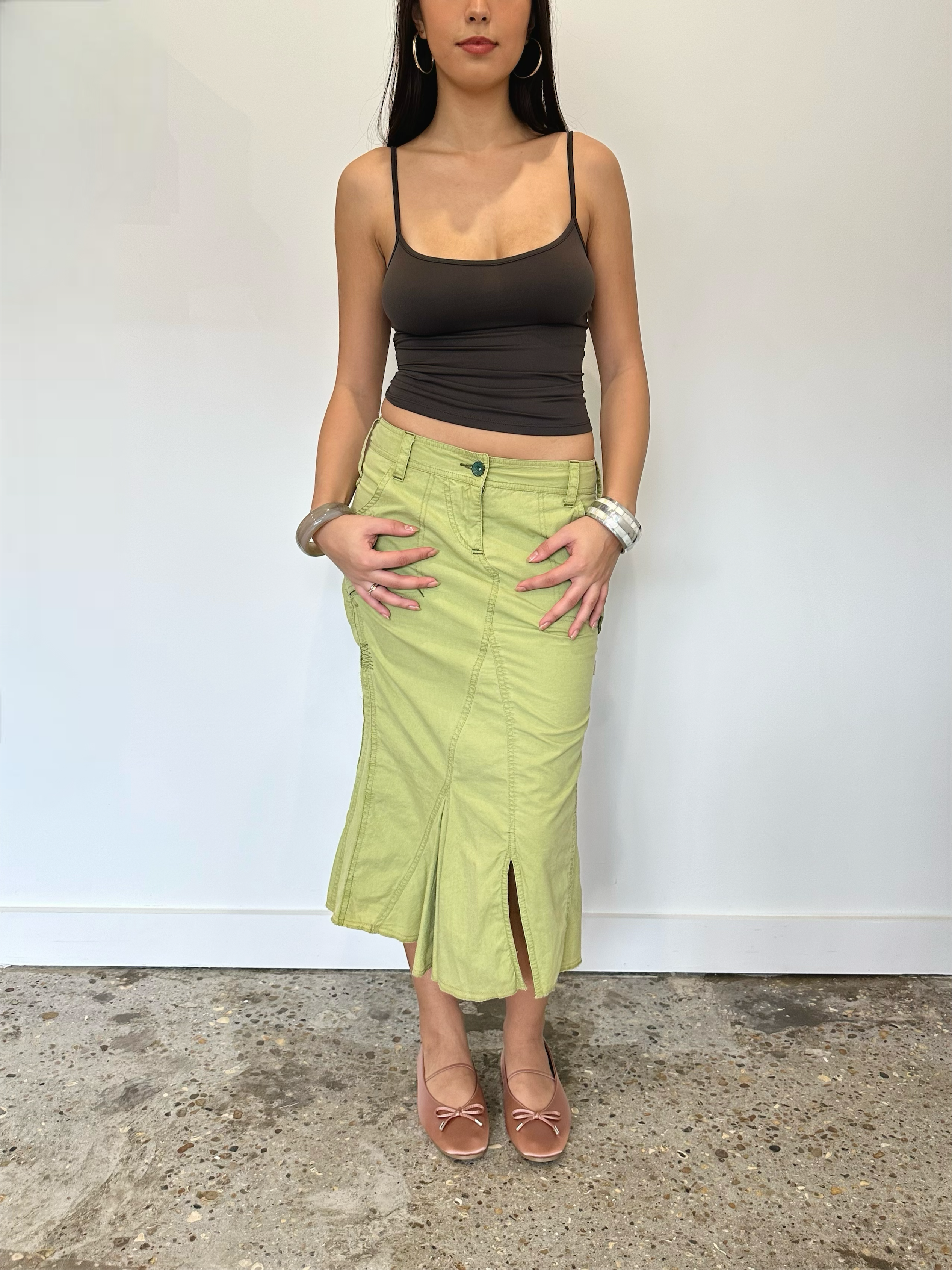 midi skirt — size xs