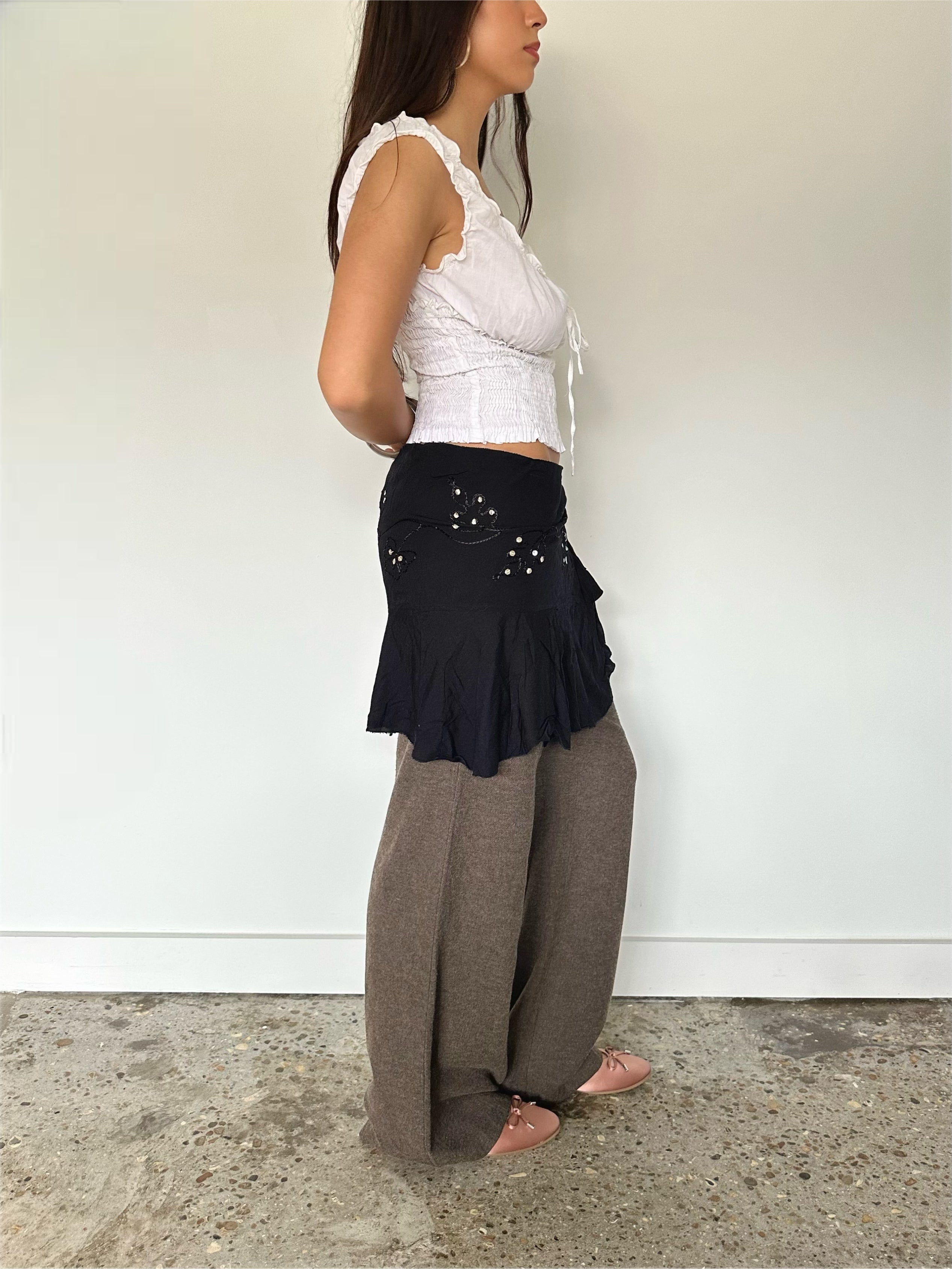 mini skirt — one size