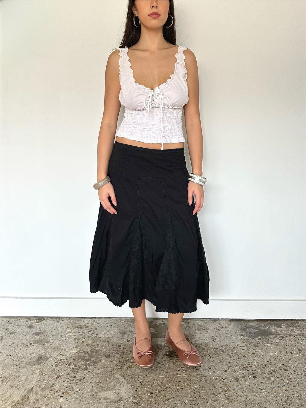 boho skirt — size xs