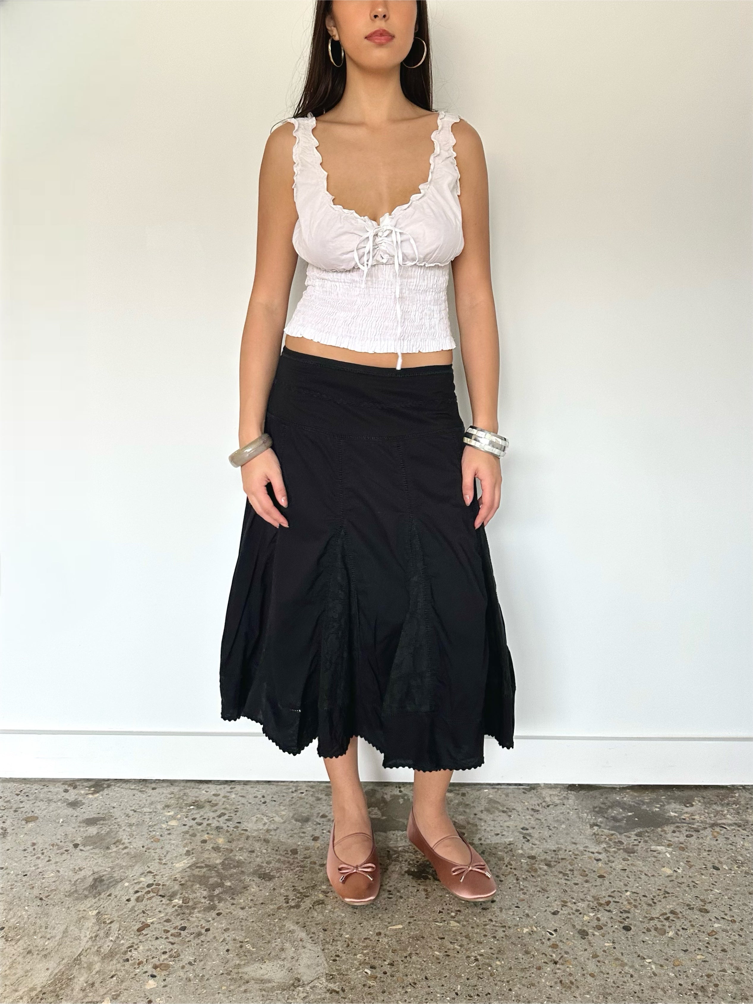 boho skirt — size xs