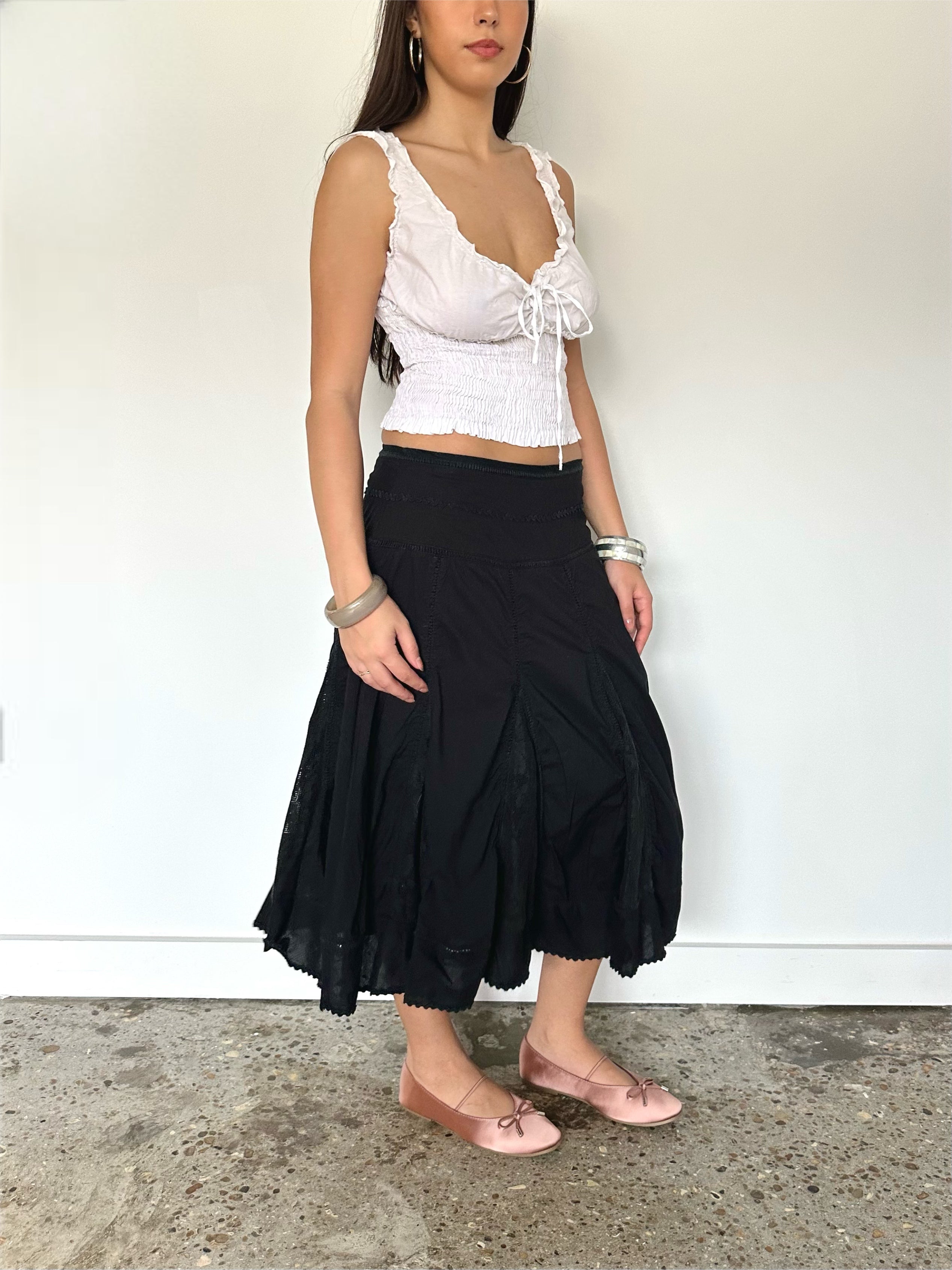 boho skirt — size xs