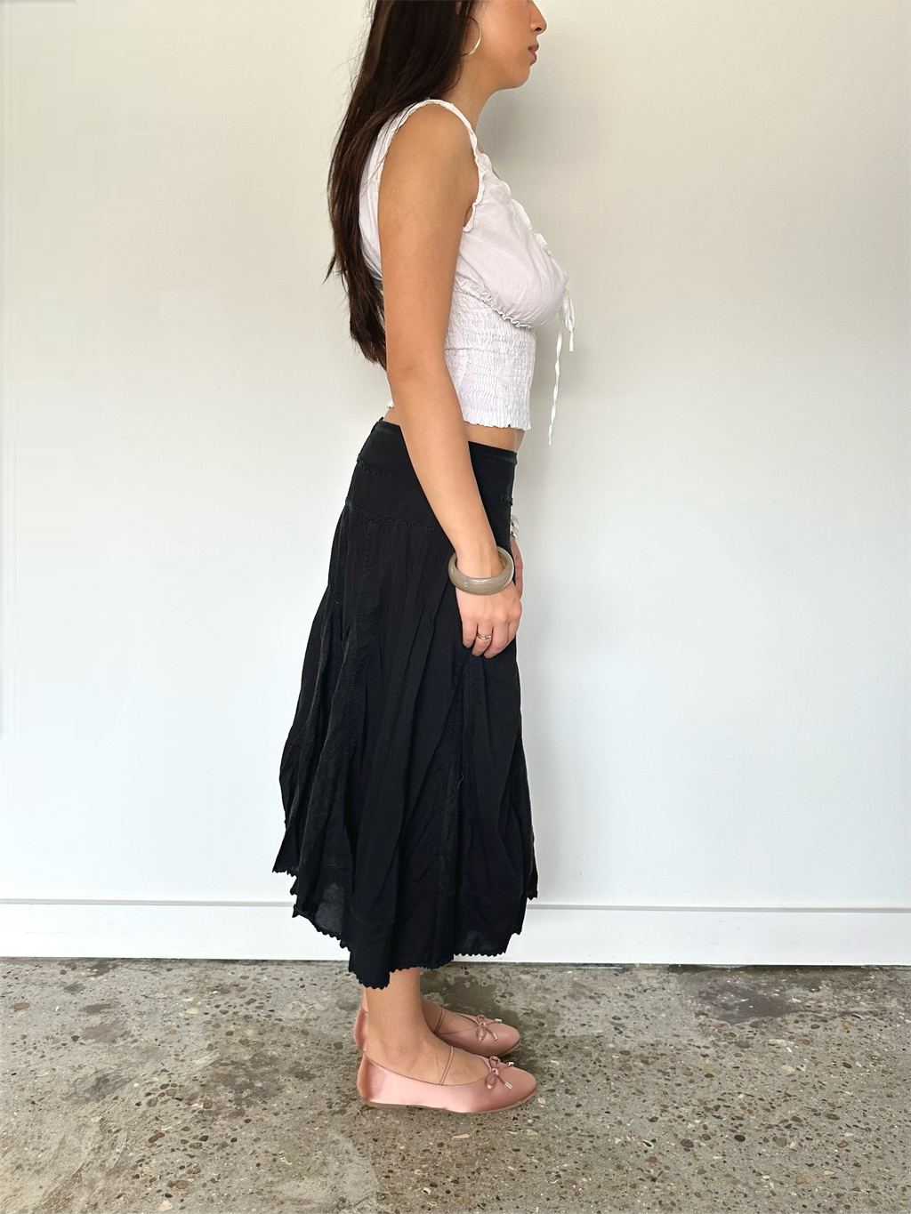 boho skirt — size xs