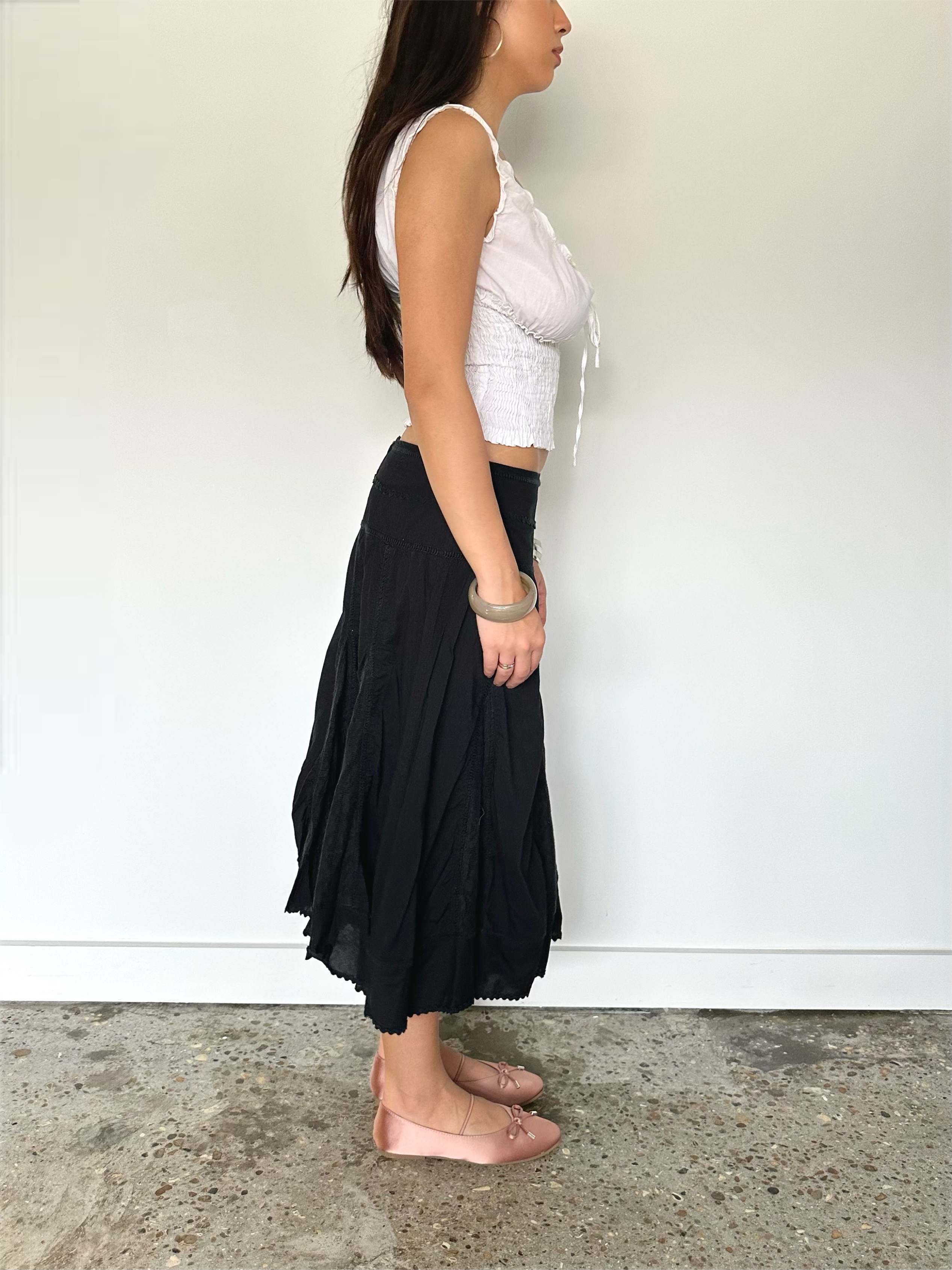 boho skirt — size xs