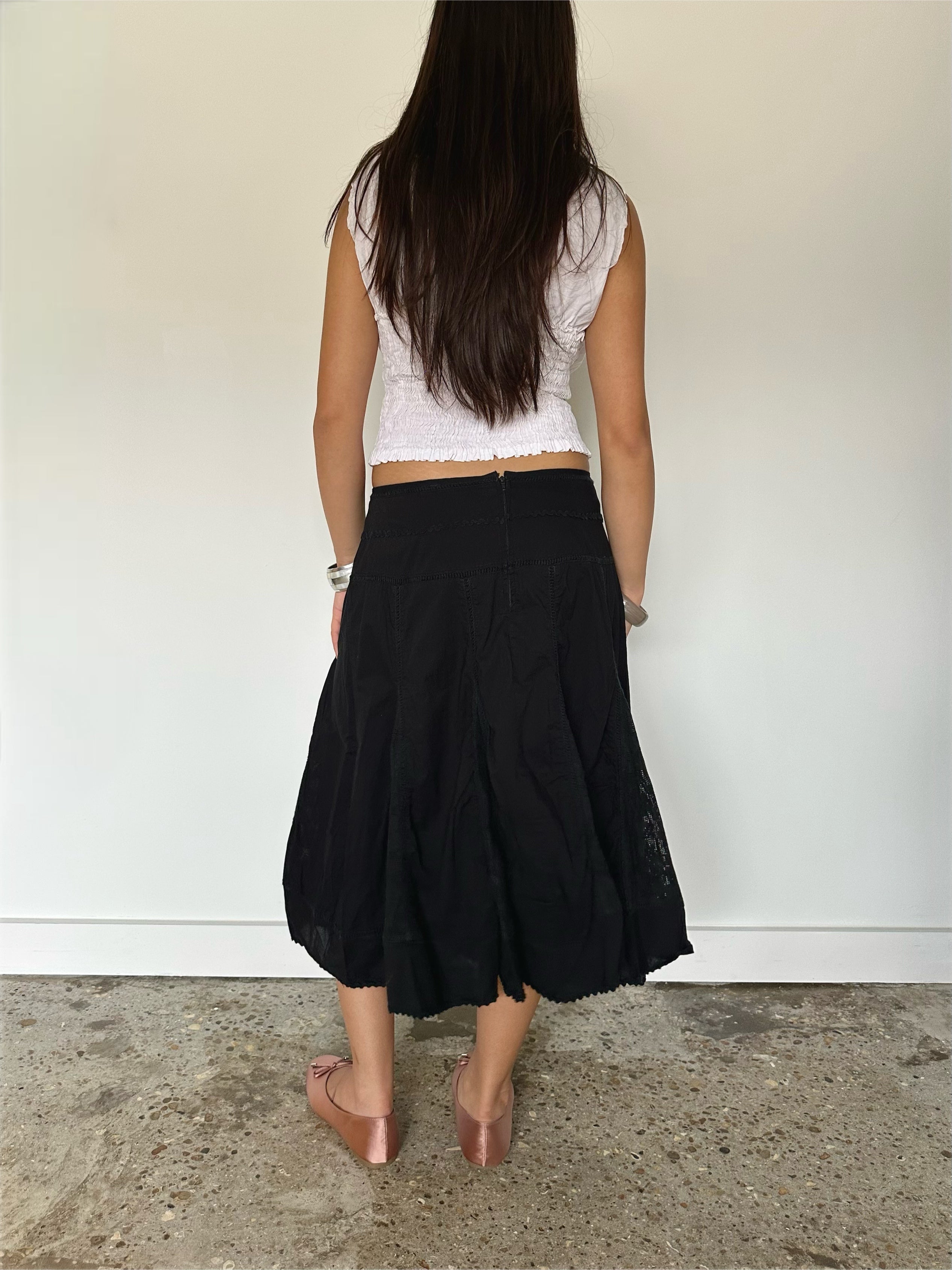 boho skirt — size xs