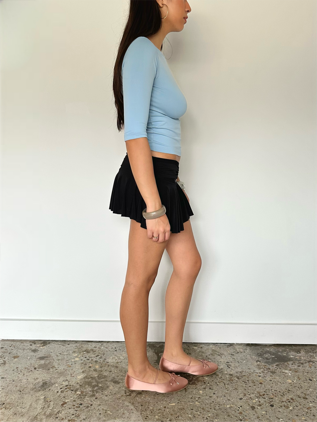 micro mini skirt — size xs