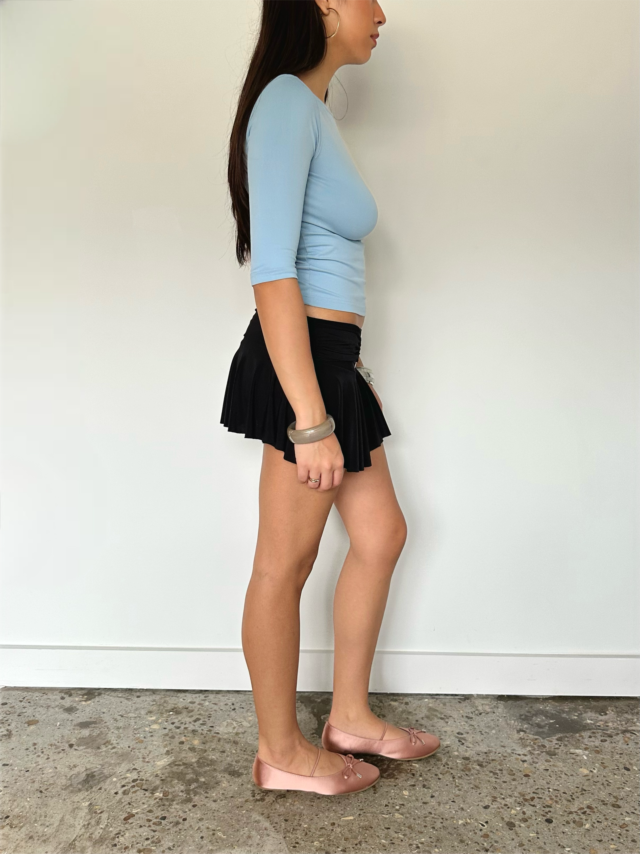 micro mini skirt — size xs