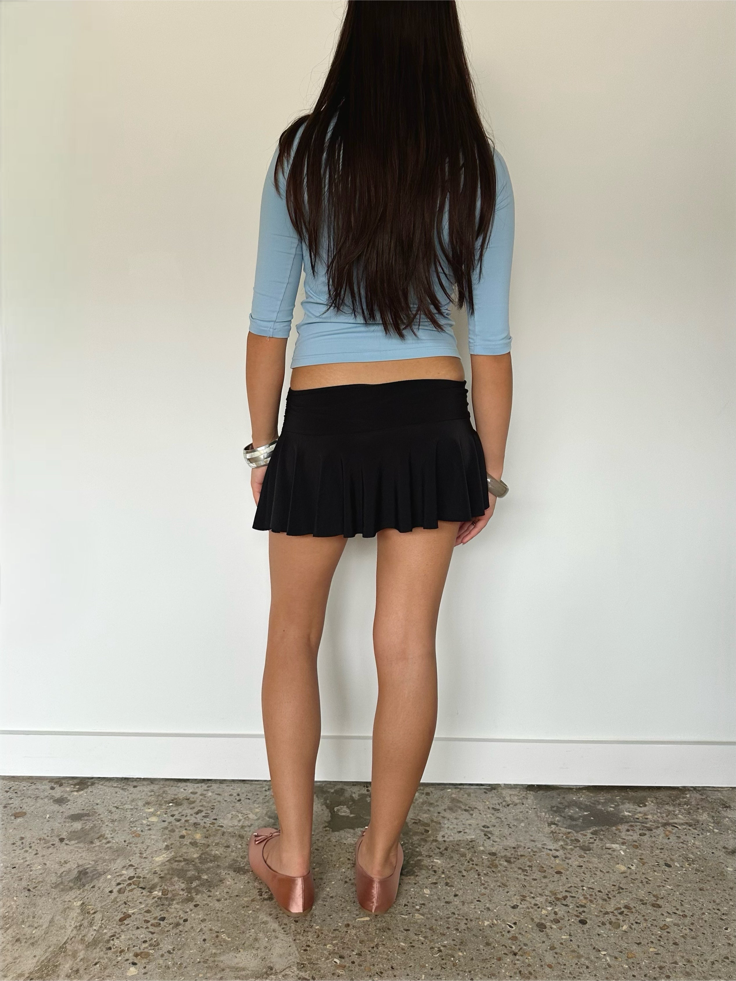 micro mini skirt — size xs