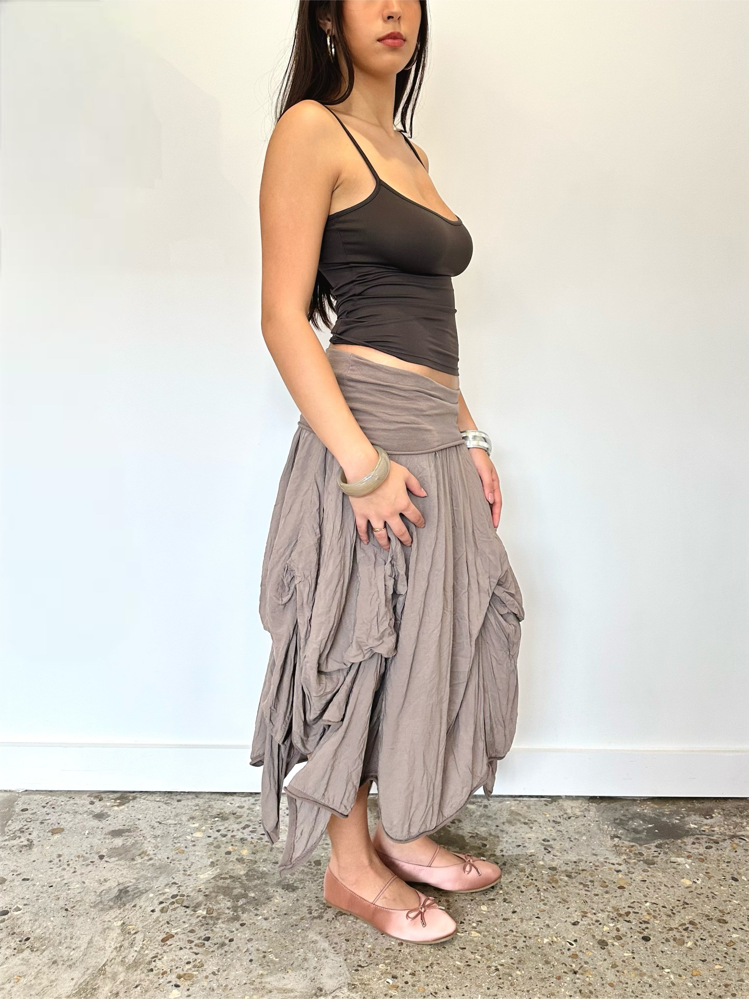 asymmetric skirt — size xs/s
