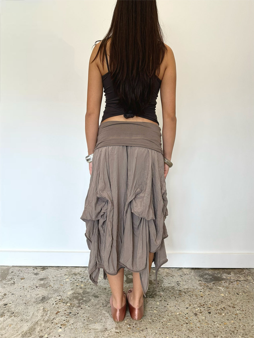 asymmetric skirt — size xs/s