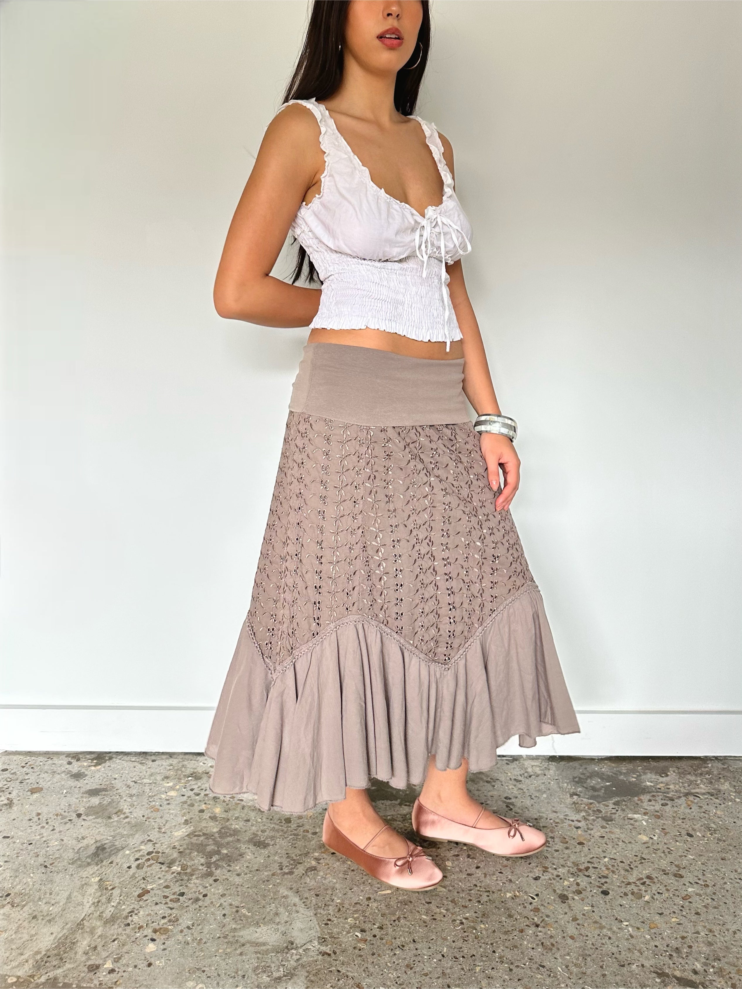boho skirt — size s