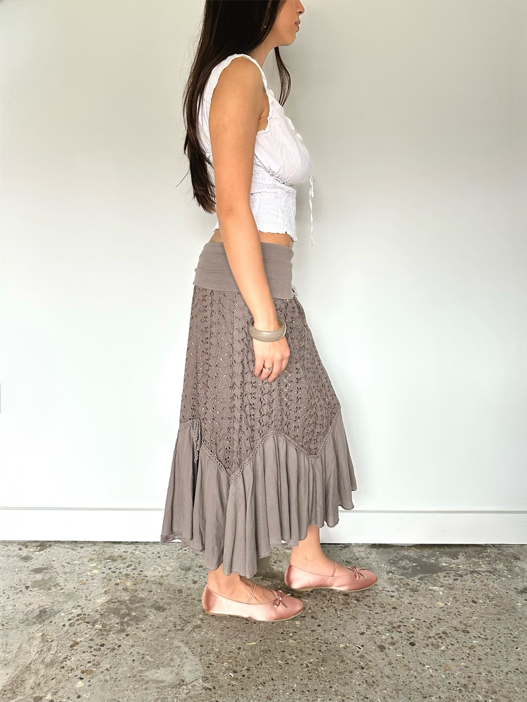 boho skirt — size s