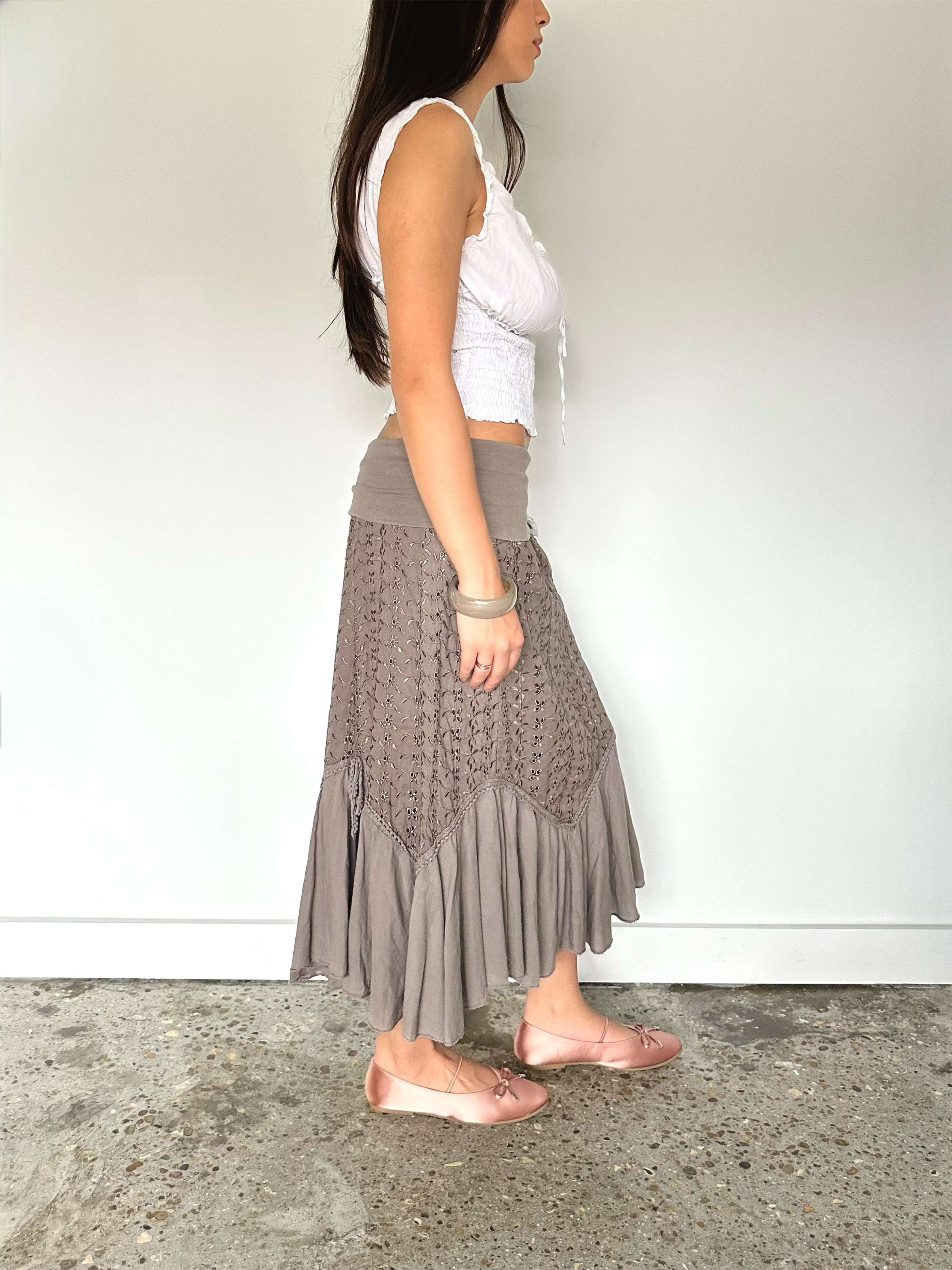 boho skirt — size s