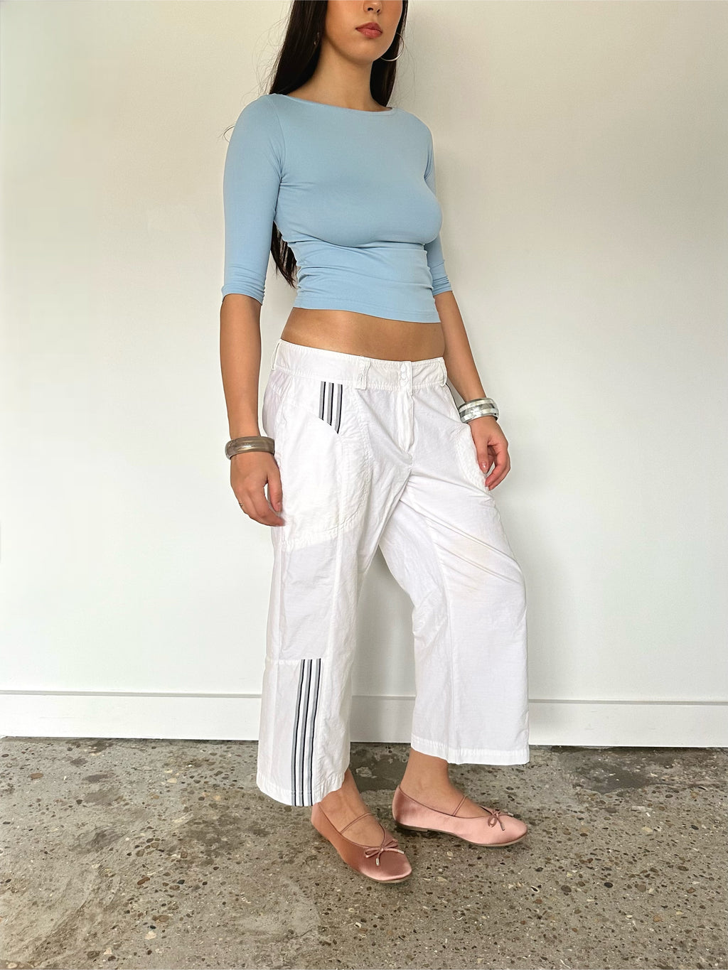 adidas capris — size m