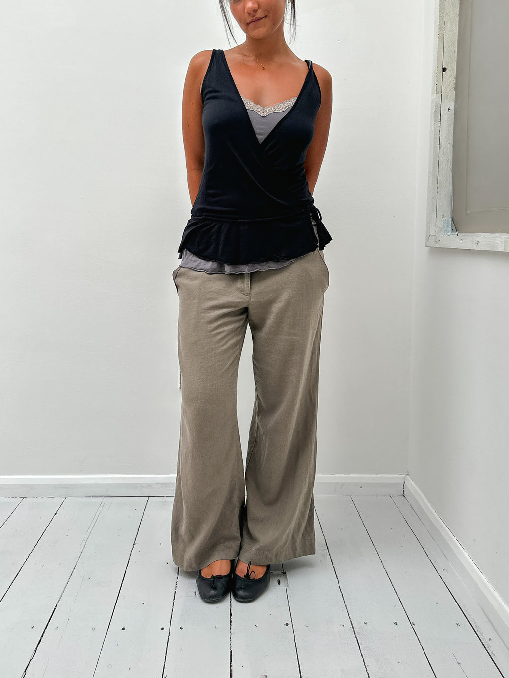 archive layered top — size S/M