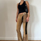 90's Cord Patchwork Trousers - Size XS/S