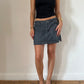 00's Denim Mini Skirt - Size S/M