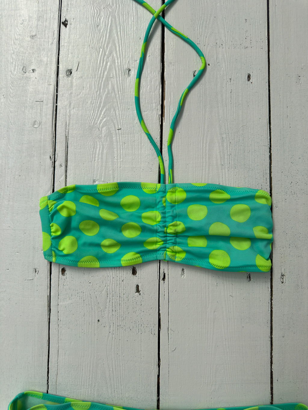 polka dot bikini — size XS