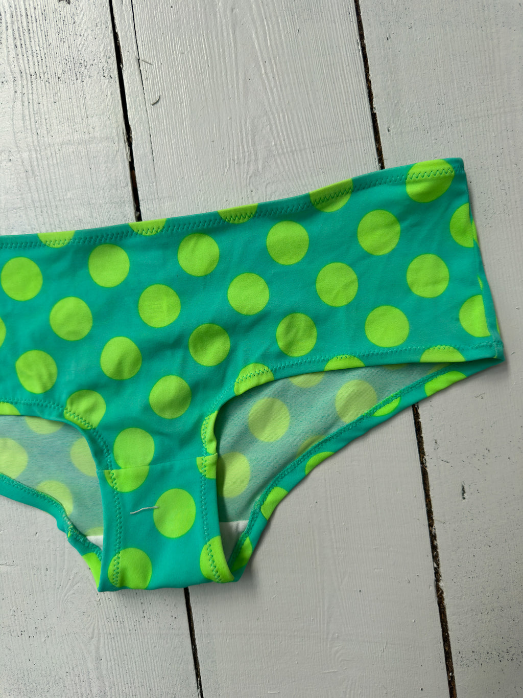 polka dot bikini — size XS