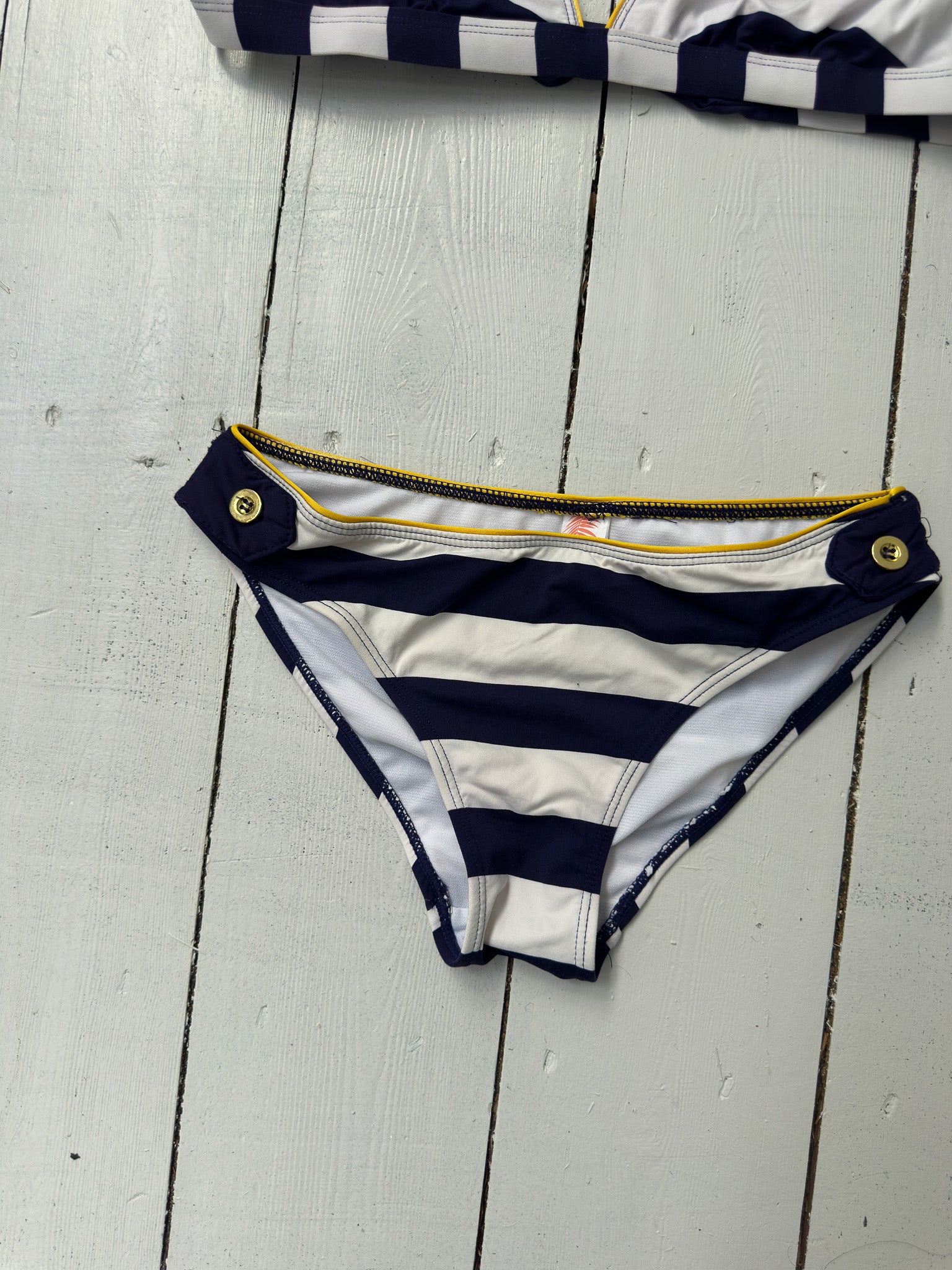 nautical stripe bikini — size XS/S