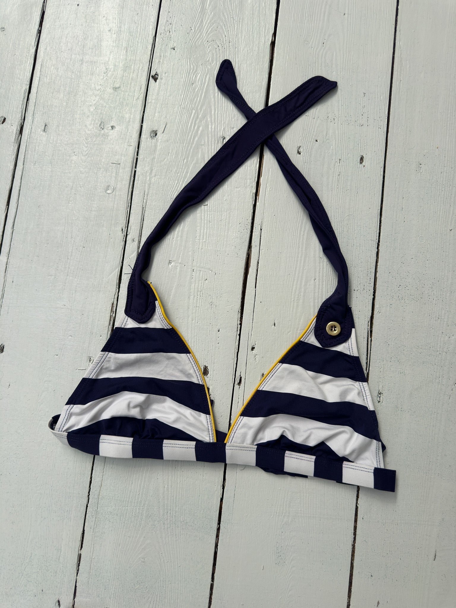 nautical stripe bikini — size XS/S