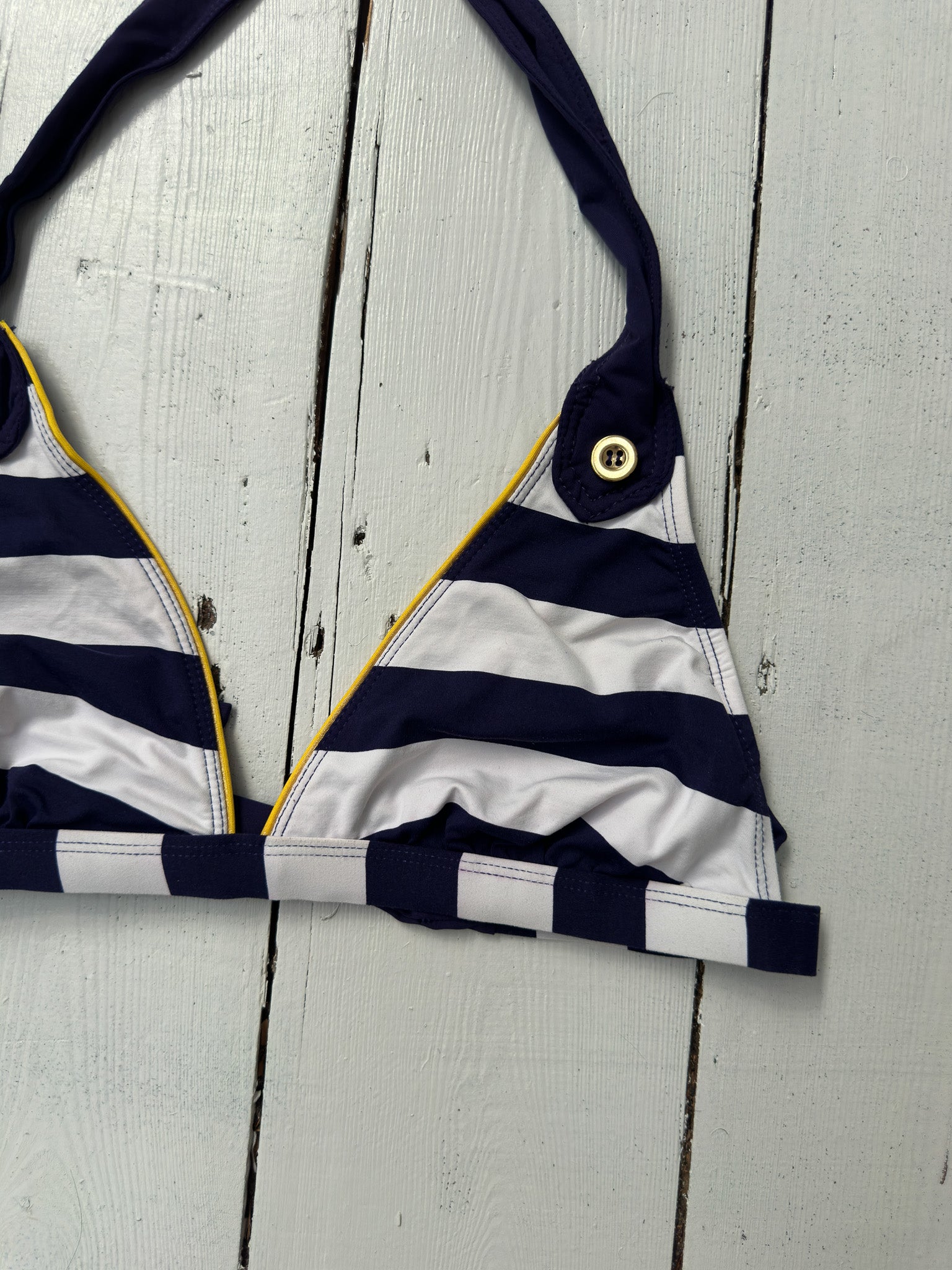nautical stripe bikini — size XS/S