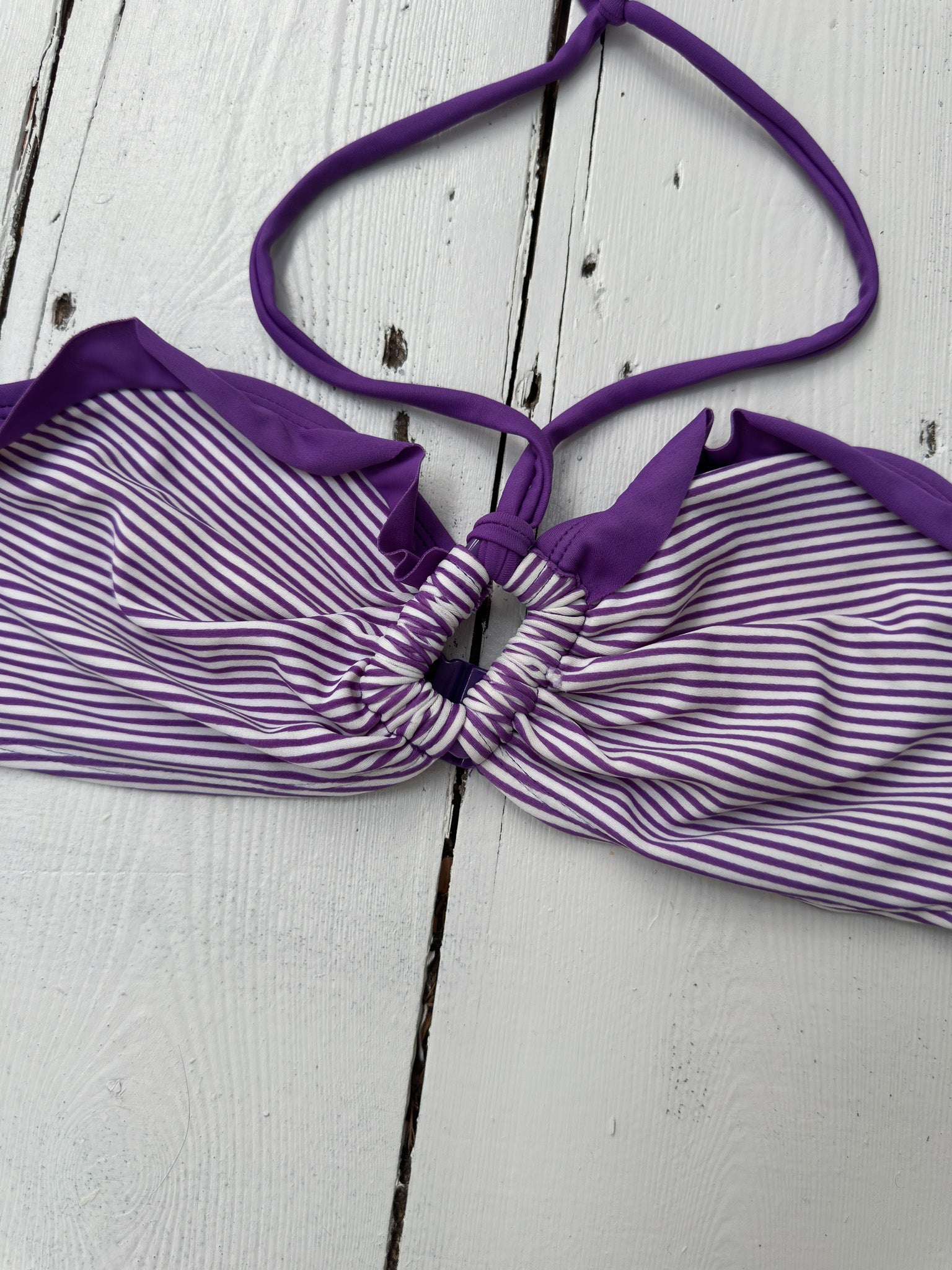 stripe bikini — size S