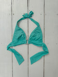aqua bikini top — size XS/S