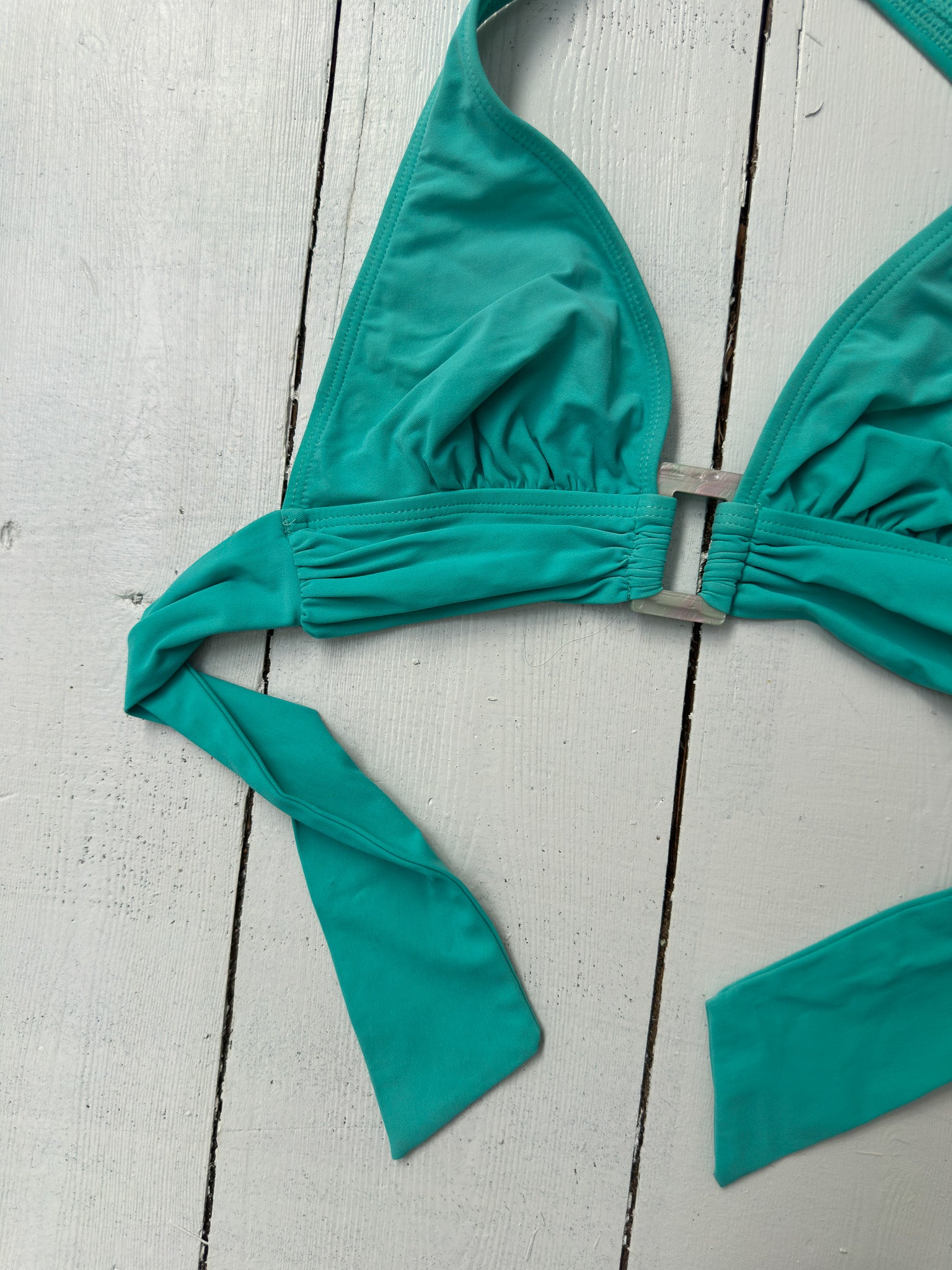 aqua bikini top — size XS/S