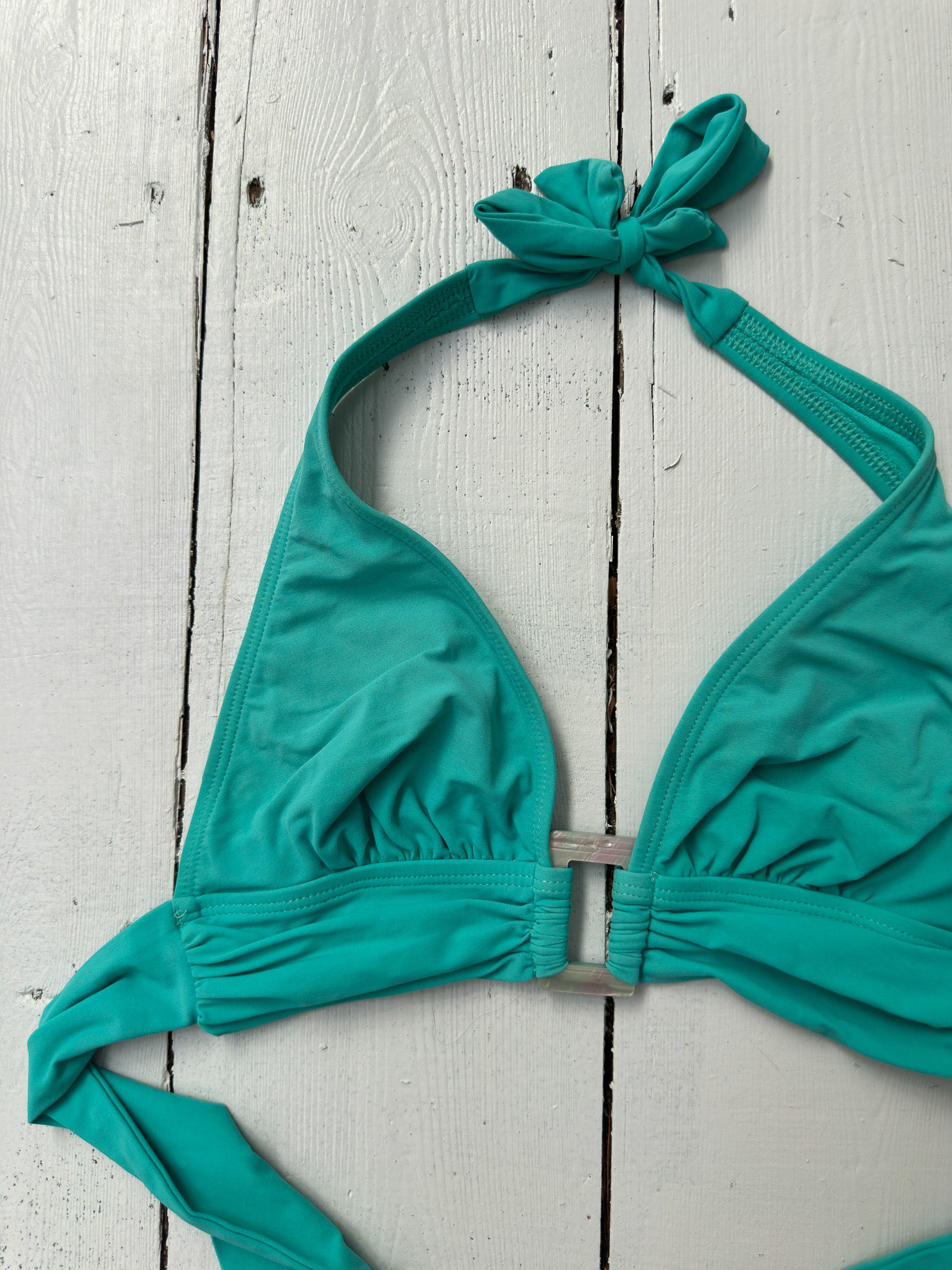 aqua bikini top — size XS/S