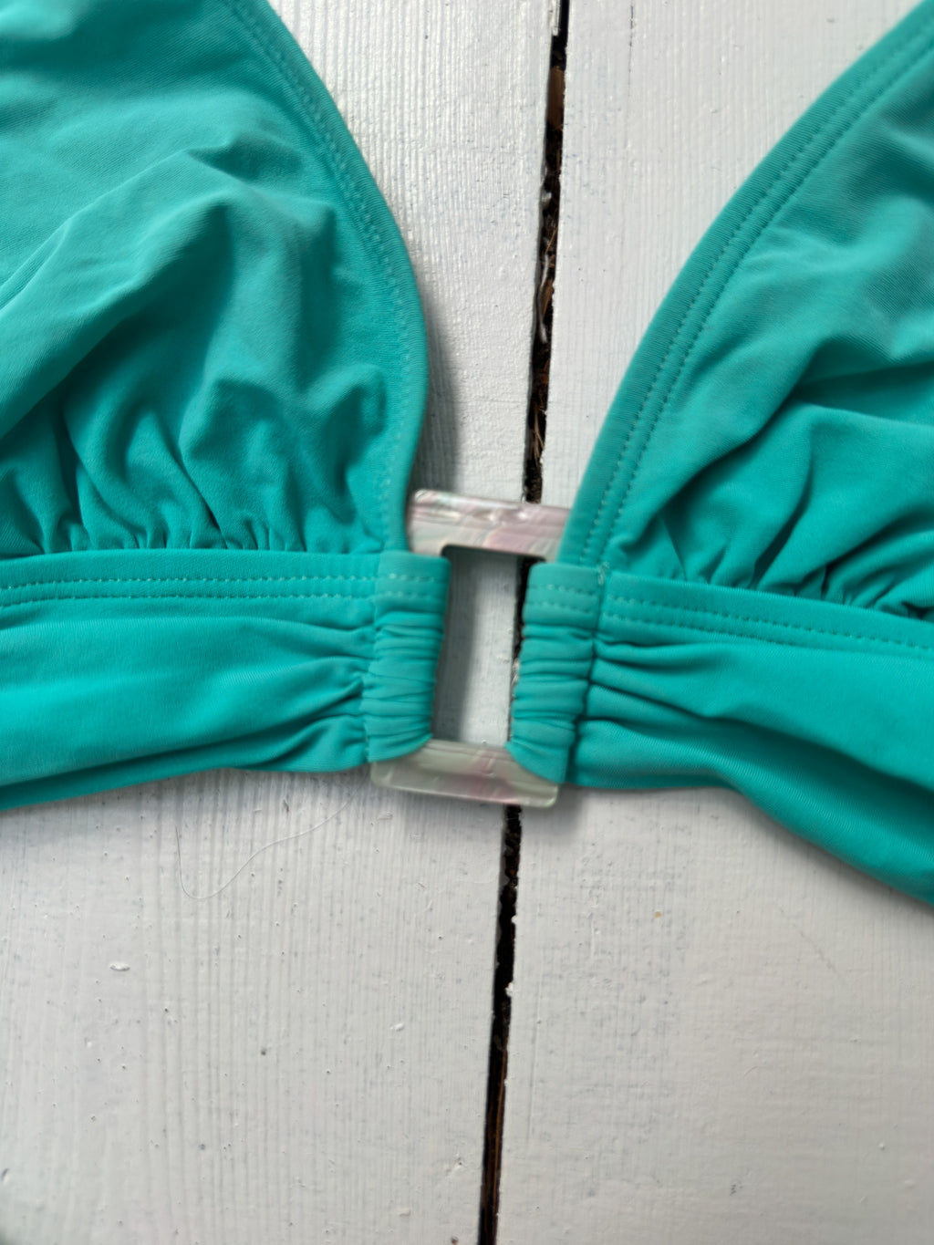 aqua bikini top — size XS/S