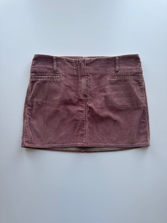 Cord Mini Skirt • Size S