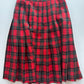 Tartan Wool Skirt • Size S/M