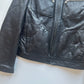 Leather Moto Jacket • Size S