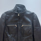 Leather Moto Jacket • Size S