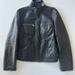 Leather Moto Jacket • Size S