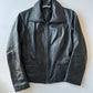 Dual Zip Leather Jacket • Size S/M