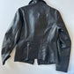 Dual Zip Leather Jacket • Size S/M