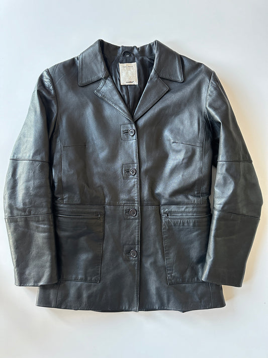 Leather Jacket • Size S/M