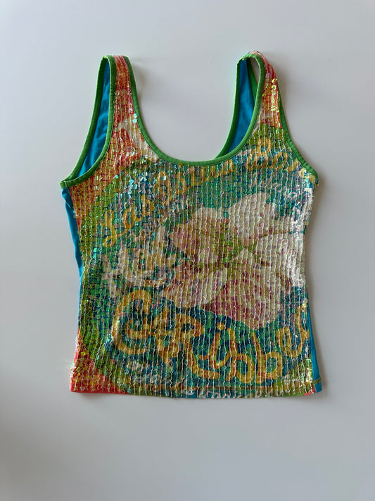 Sequin Tank • Size S