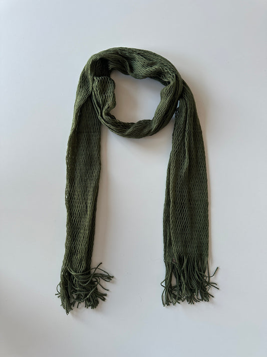 Knit Skinny Scarf • One Size