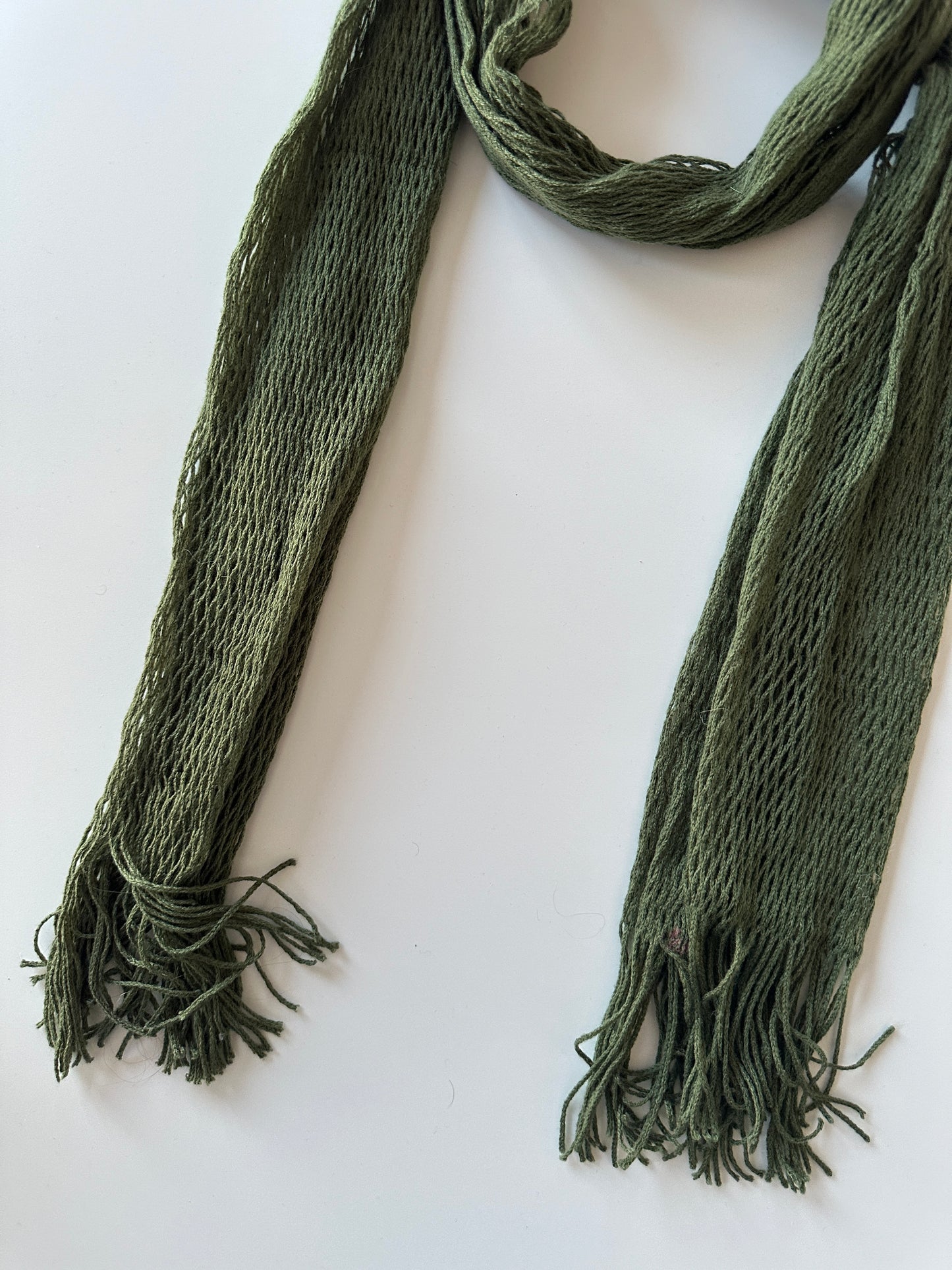 Knit Skinny Scarf • One Size