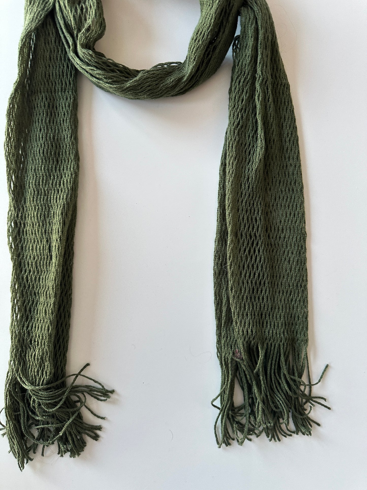 Knit Skinny Scarf • One Size