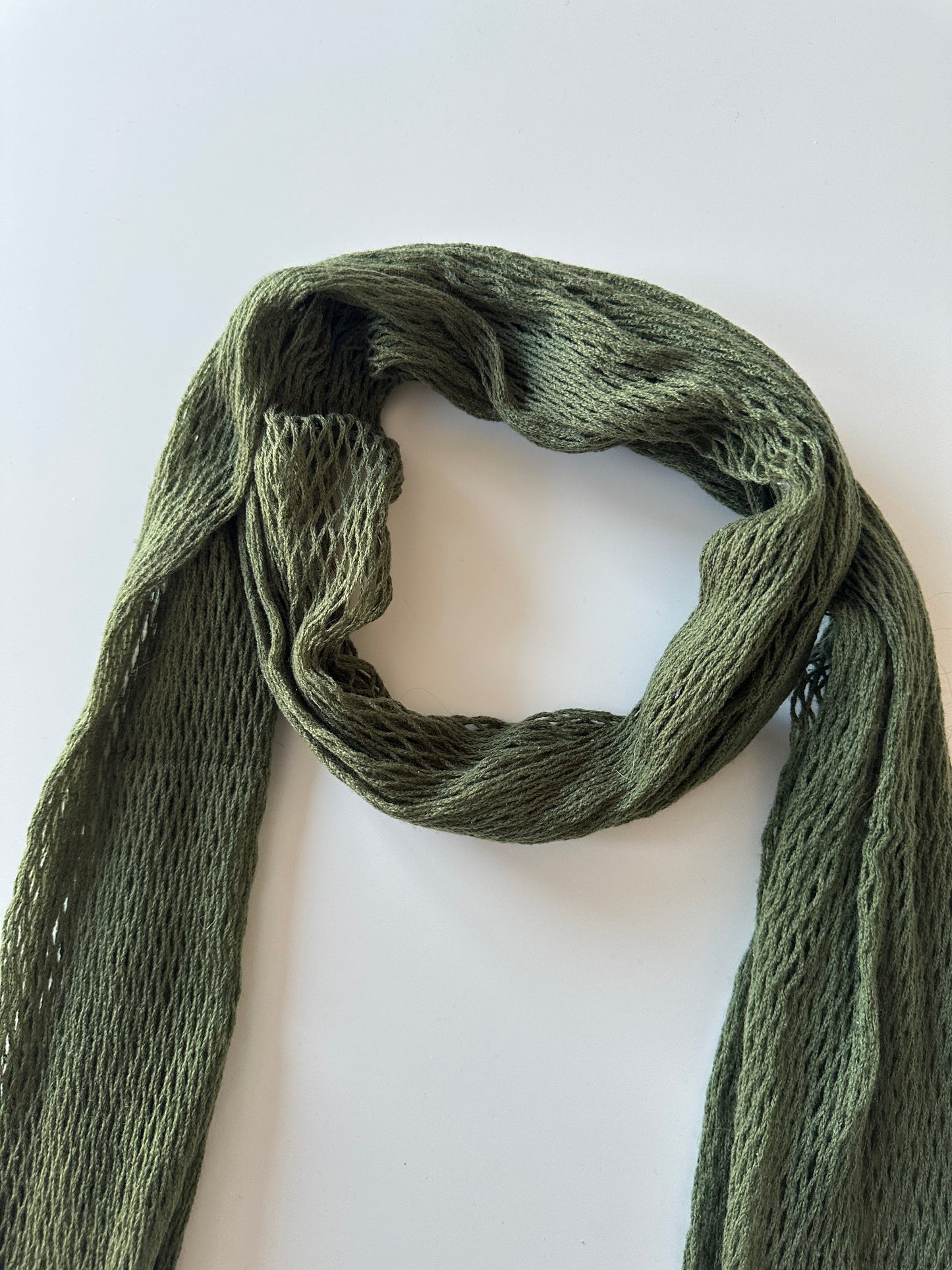 Knit Skinny Scarf • One Size