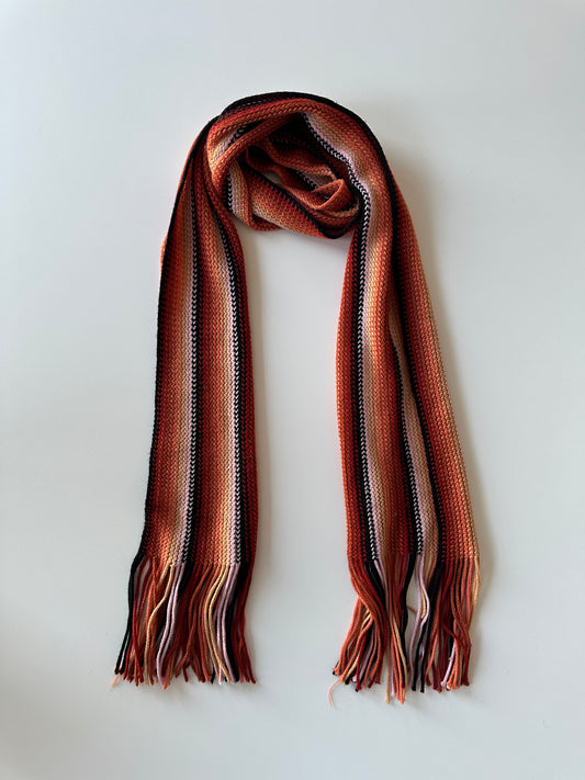 Stripe Knit Scarf • One Size