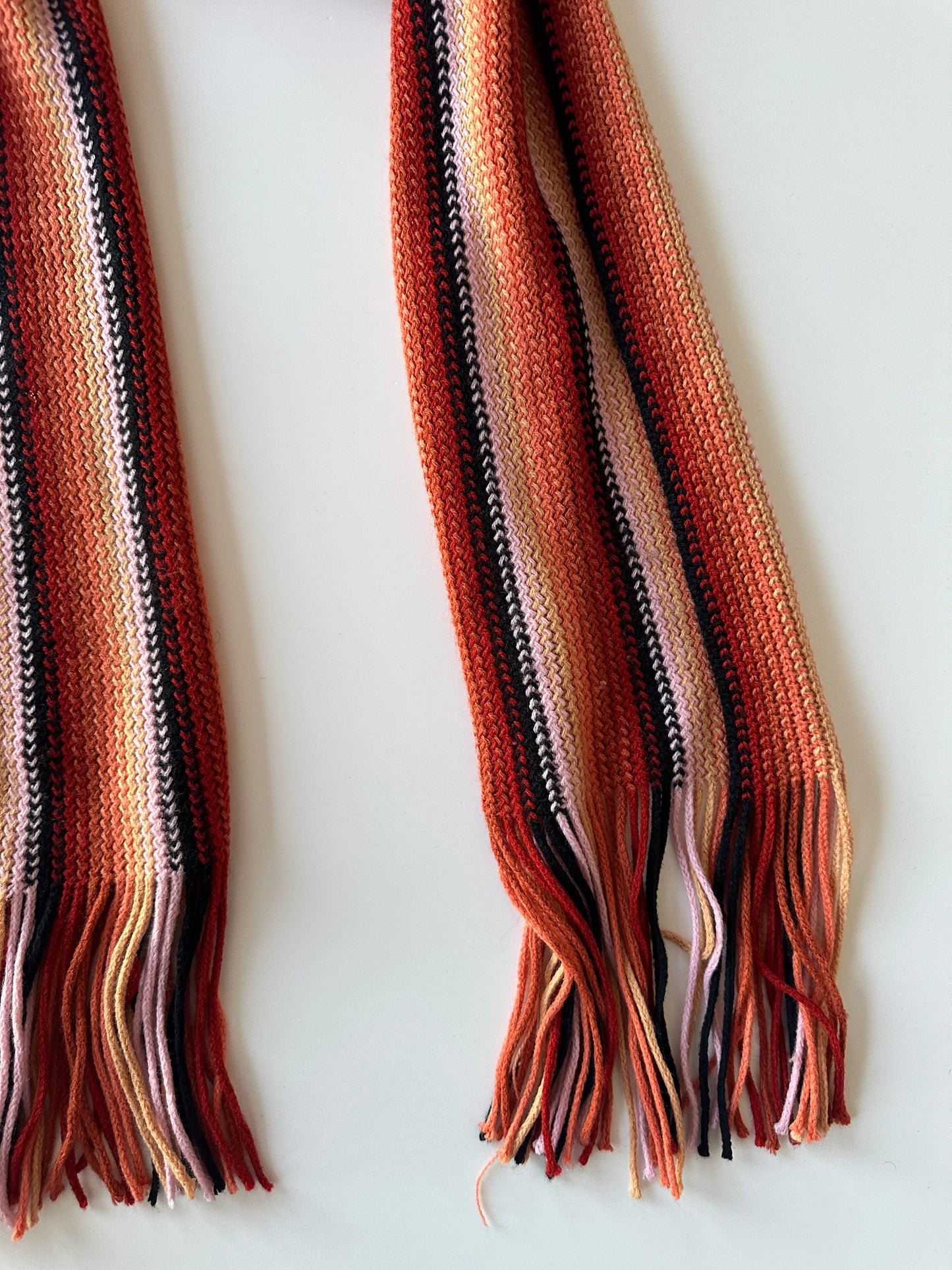 Stripe Knit Scarf • One Size