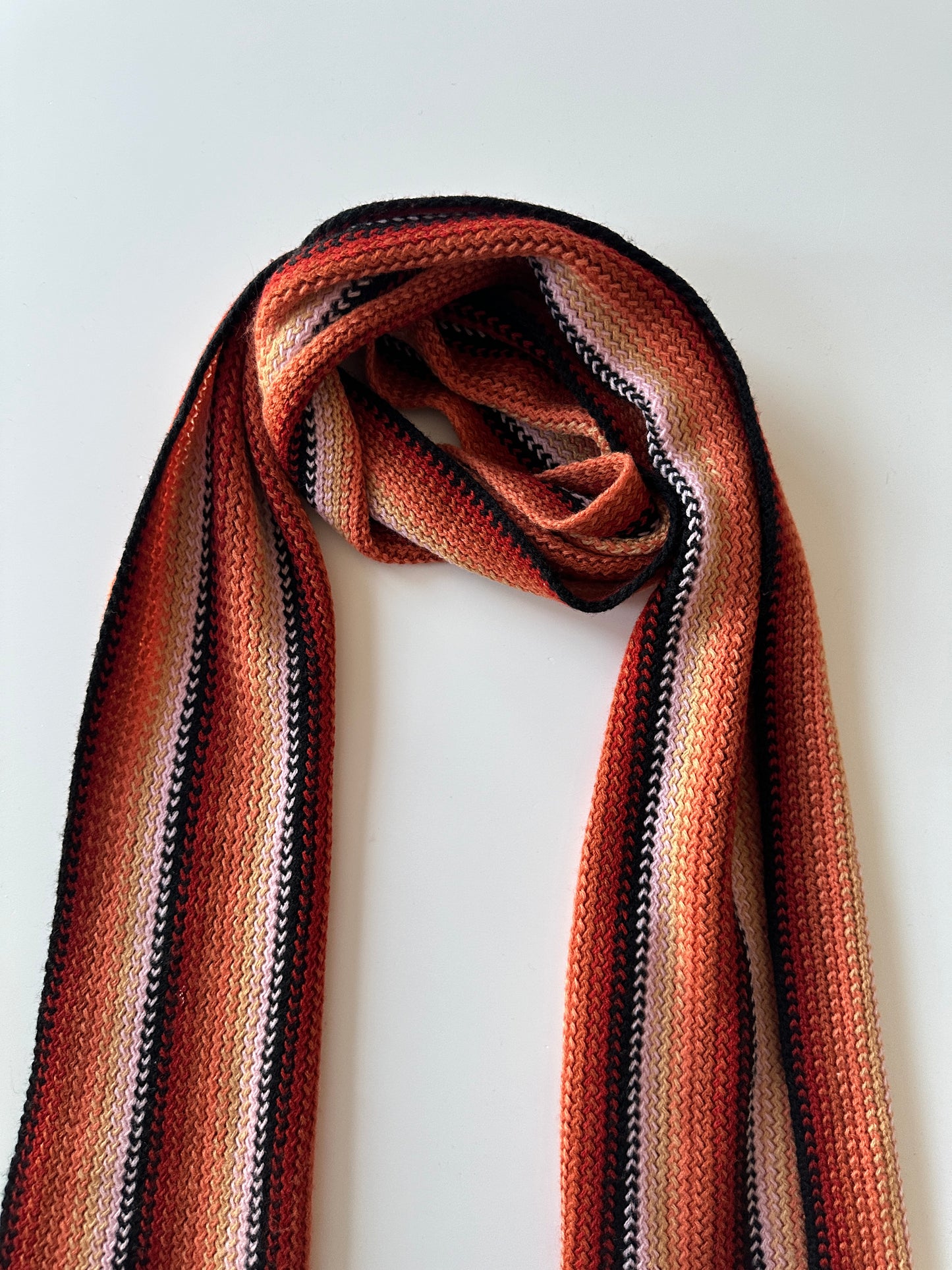 Stripe Knit Scarf • One Size