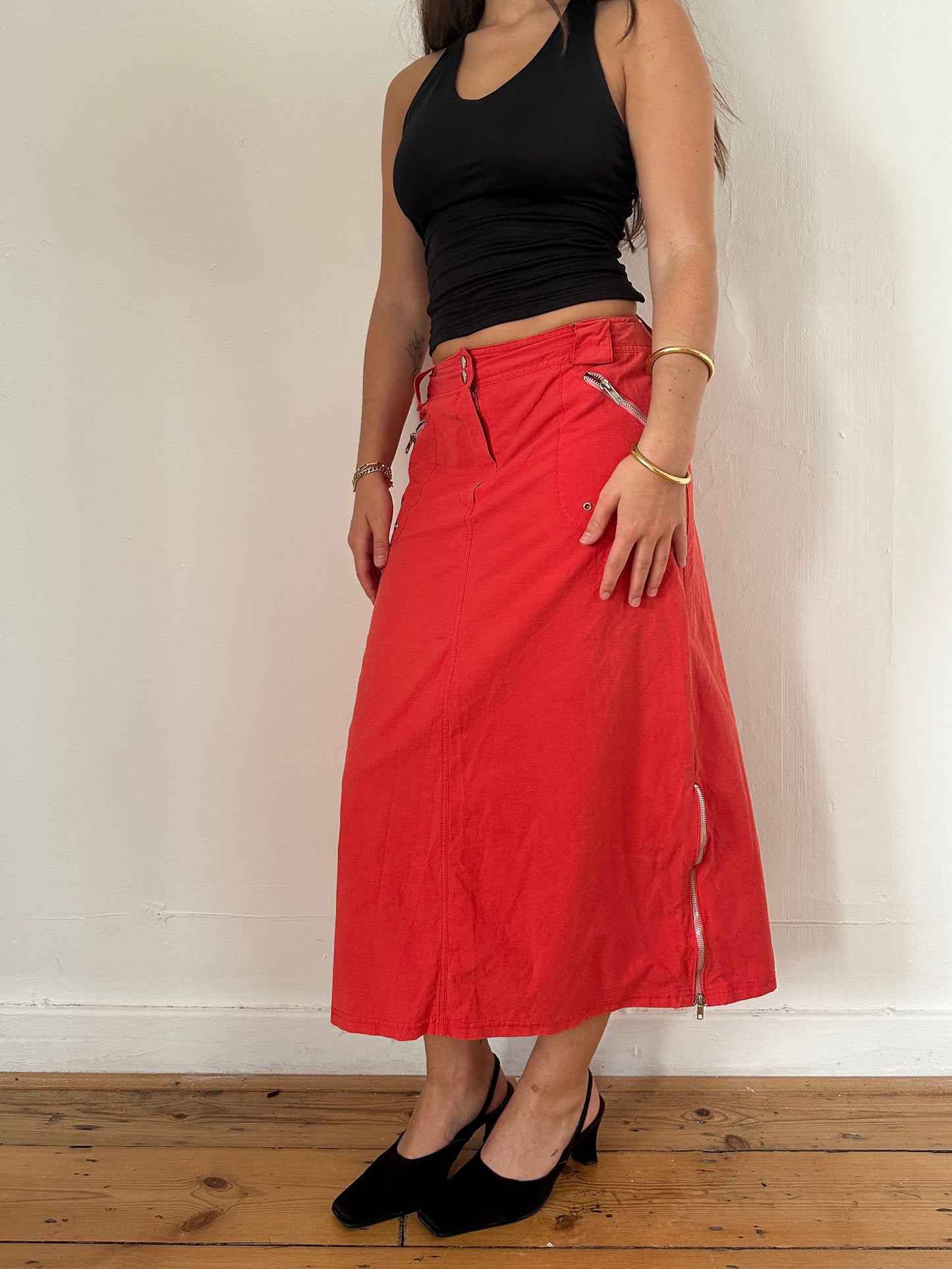 90's Midi Skirt - Size XS/S